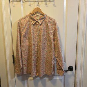 LL Bean Button Up Women's Plus 3X